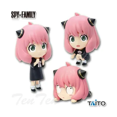 SPY×FAMILY デフォルメフィギュア かくれんぼアーニャ・フォージャー 全3種セット 【新品・未開封】 スパイファミリー プライズ フィギュア タイトー