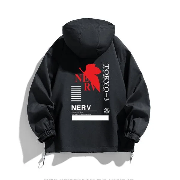 新世紀エヴァンゲリオン EVA ジャケット 春秋冬 男女兼用 パーカー コート着 裏起毛インナー 2in1 周辺