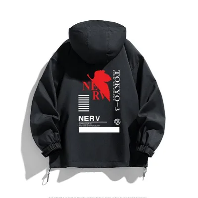 新世紀エヴァンゲリオン EVA ジャケット 春秋冬 男女兼用 パーカー コート着 裏起毛インナー 2in1 周辺
