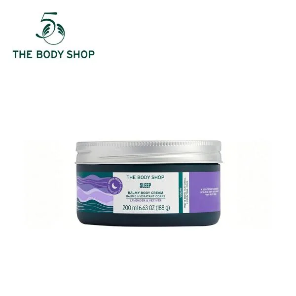ボディークリーム ウェルネス バーミィボディクリーム ラベンダー&ベチバー 200mL ザボディショップ THE BODY SHOP 公式 コスメ ギフト 人気 いい香り