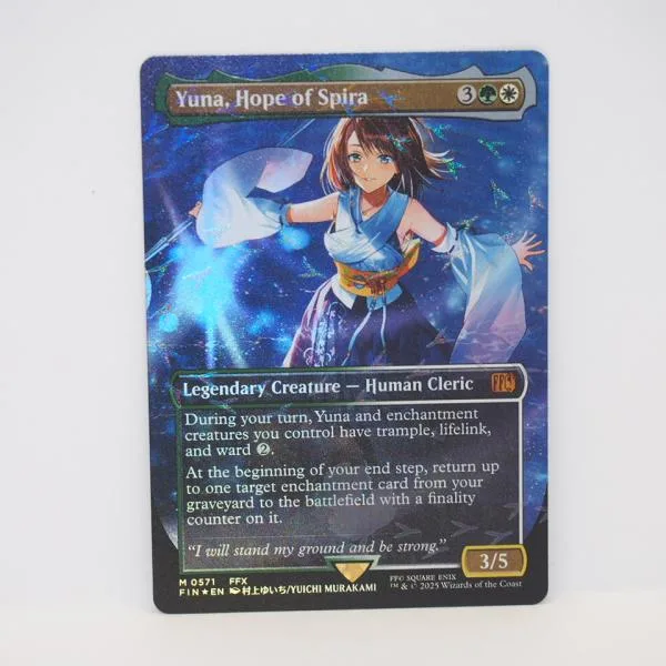 MAGIC The Gathering MTG Yuna,Hope of Spira M 0571 FFX FIN★EN チョコボトラック・Foil トレーディングカード ∴WU5757