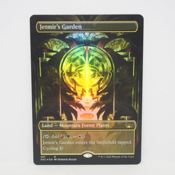 MAGIC The Gathering MTG Jetmir's Garden R 291 SNC★EN ボーダーレス Foil トレーディングカード ∴WU5799