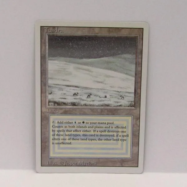 MAGIC The Gathering MTG Tundra 3ED 第3版 トレーディングカード ∴WU6055