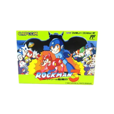 ファミコン ファミリーコンピュータ ファミコン ロックマン3〜Dr.ワイリーの最期!?〜 ソフト ∠UR1421