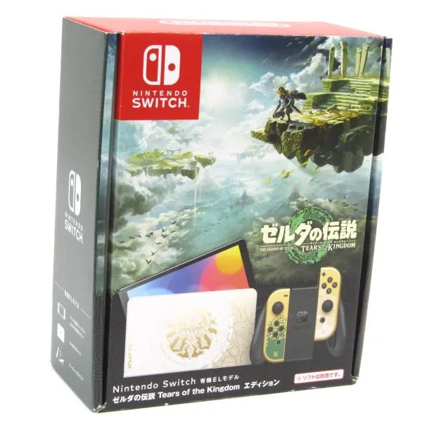 Nintendo Switch(有機ELモデル) ゼルダの伝説 ティアーズ オブ ザ キングダムエディション ニンテンドースイッチ 本体 #UR1415