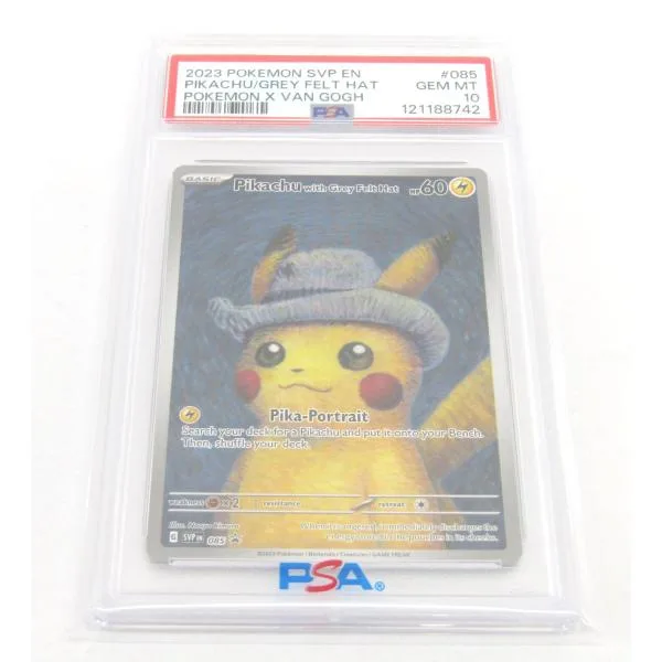 PSA10 ポケカ ポケモンカード ゴッホピカチュウ Pikachu with Grey Felt Hat G SVPEN 085 PROMO #UX3278