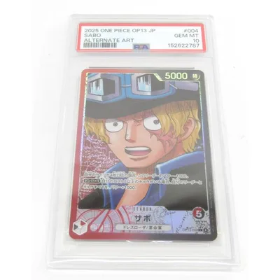 PSA10 ONE PIECE Card Game Sabo OP13-004 L #UX3710