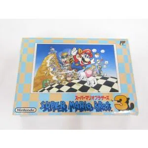 ファミコンソフト スーパーマリオブラザーズ3 SUPER MARIO BROS. FC ファミリーコンピュータ 箱説付き 中古品 ◆030566