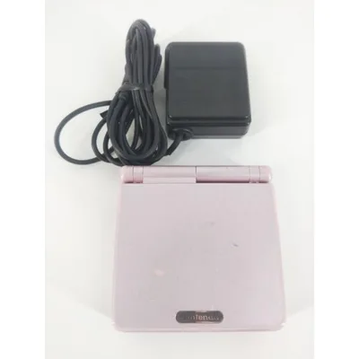 ゲームボーイアドバンスSP GBA パールピンク 箱無し本体+充電器 動作確認済み