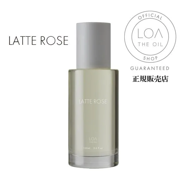 ロアザオイル ケア ヘアオイル LATTE ROSE ラテローズ 100ml LOA THE OIL CARE トリートメント 正規販売店 フレグランス ヘアオイル