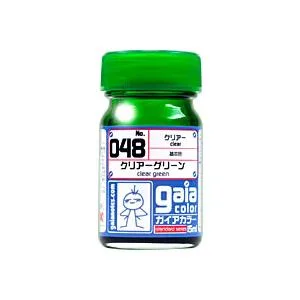 ガイアノーツ ガイアカラー 048 クリアーグリーン ラッカー塗料