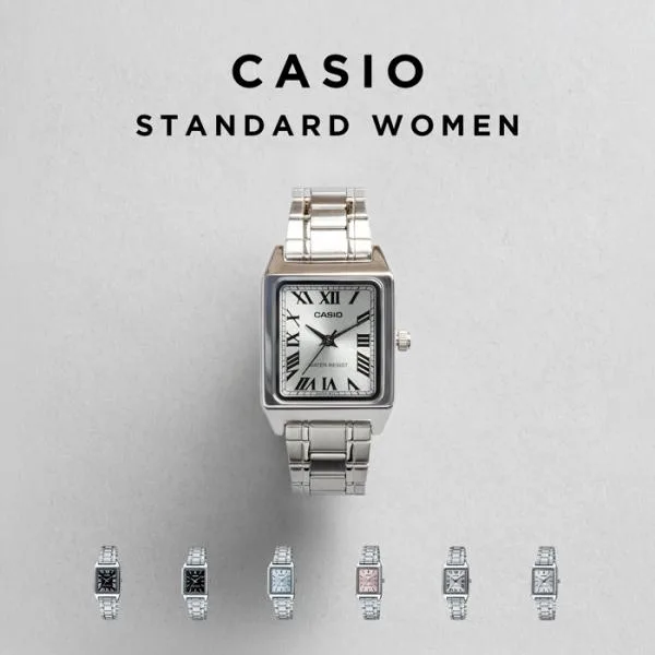 CASIO STANDARD WOMEN カシオ LTP-V007D 腕時計 時計 ブランド レディース 女の子 女子 チープカシオ チプカシ アナログ 角型 日本未発売 ギフト プレゼント