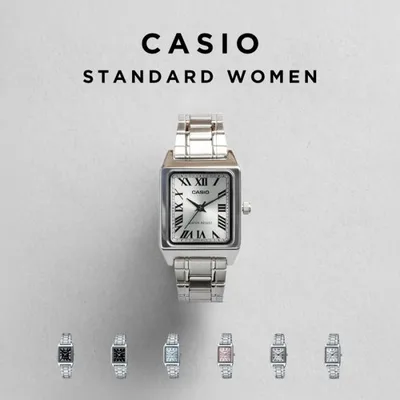 CASIO STANDARD WOMEN カシオ LTP-V007D 腕時計 時計 ブランド レディース 女の子 女子 チープカシオ チプカシ アナログ 角型 日本未発売 ギフト プレゼント