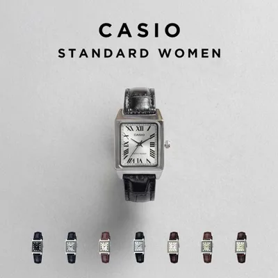 CASIO STANDARD LADYS カシオ LTP-V007L 腕時計 時計 ブランド レディース チープカシオ チプカシ アナログ 角型 日本未発売 ギフト プレゼント