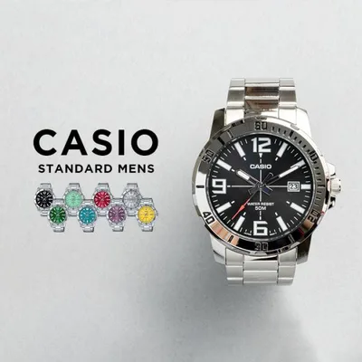 CASIO STANDARD MENS カシオ MTP-VD01D 腕時計 時計 ブランド メンズ レディース チープカシオ チプカシ アナログ 日本未発売 ギフト プレゼント
