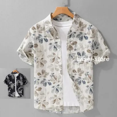カジュアルシャツ メンズ きれいめシャツ 夏服 夏物 シャツ トップス shirt 半袖 2025 ファッション 父の日