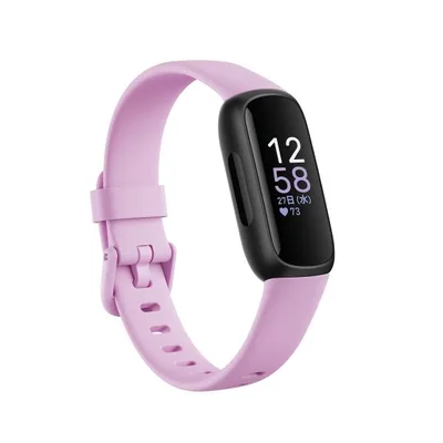 Google Fitbit Inspire 3 活動量計 ライラックブリス/ブラック フィットビット 本体 トラッカー 心拍計 日本正規品 ギフト