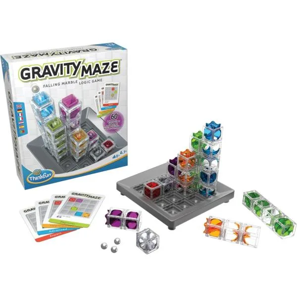 ThinkFun เกมกระดาน "Gravity Maze" อายุ 8+ 76433 วันเกิดคริสต์มาสเล่นในร่มชายหญิง