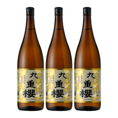 味醂 料理 本みりん 九重櫻 1800ml 3本 瓶 九重味淋 送料無料