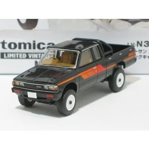 ダットサン トラック 4WD キングキャブ AD(黒)LV-N320a【トミーテック社1/64ミニカー】【トミカの時】
