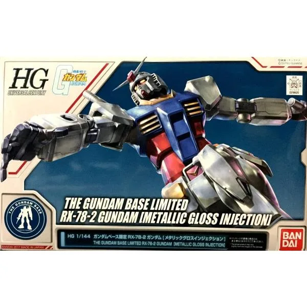 ガンプラ HG ガンダムベース限定 RX-78-2ガンダム メタリックグロスインジェクション 1/144