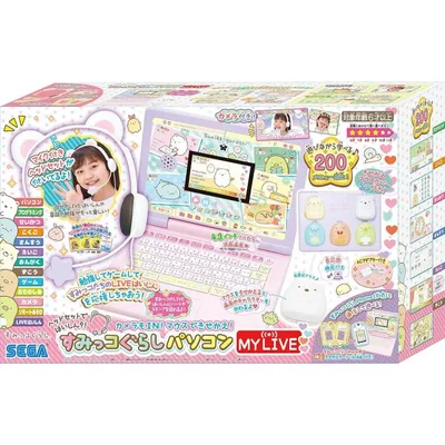 すみっコぐらしパソコン MY LIVE ヘッドセットではいしん カメラもIN マウスできせかえ