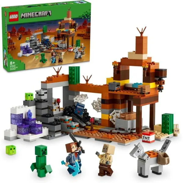 レゴ LEGOブロック マインクラフト 荒野の廃坑 21263