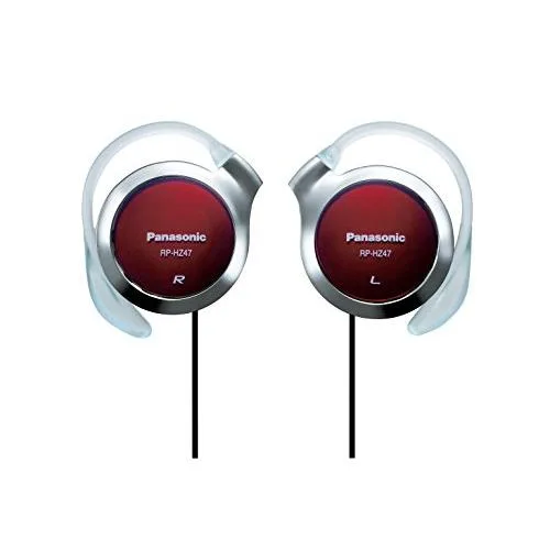 Panasonic クリップヘッドホン レッド RP-HZ47-R