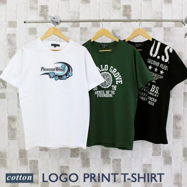 メンズ半袖Tシャツ 半袖 クルーネック ティーシャツ アメカジ ストリート ロゴプリント ミリタリー フォト メッセージロゴ 春夏 綿 コットン トップス 部屋着