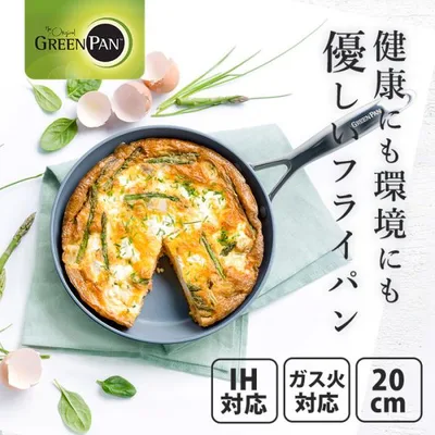 グリーンパン GREENPAN ヴェニス・プロ フライパン20cm CC000650-001 IH対応 ガス火対応 食洗機 オーブン