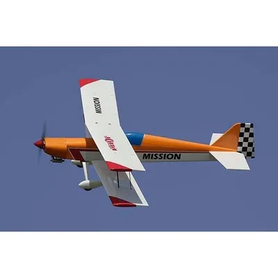ミッション60 OK模型 11283 フィルム貼り完成機 複葉機 PILOT ラジコン