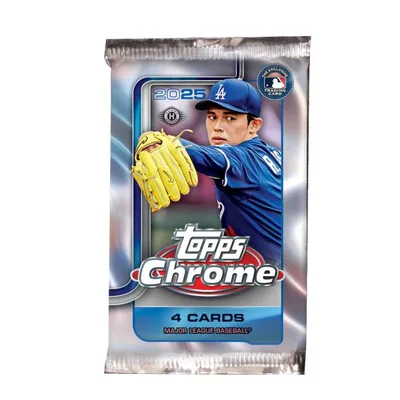 2025 Topps Chrome Baseball - HOBBY 1 Pack クローム ベースボール 1パック