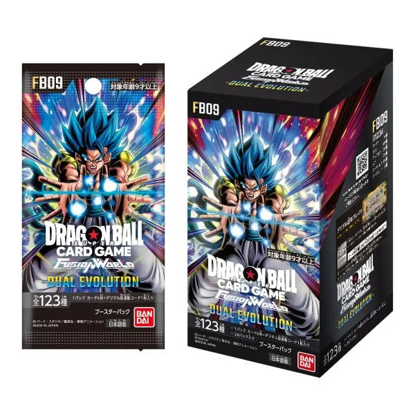ドラゴンボールスーパーカードゲーム フュージョンワールド ブースターパック DUAL EVOLUTION FB09 BOX 【未開封BOX】