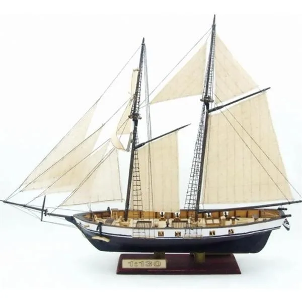 1/130 帆船模型 木製 帆船モデル キット 手作り 船組立モデルキット クラシック モデル装飾