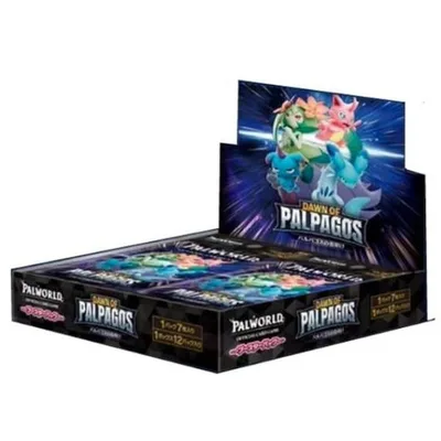 新品・未開封BOX販売 ブシロード(BUSHIROAD) パルワールド オフィシャルカードゲーム ブースターパック パルパゴスの夜明け