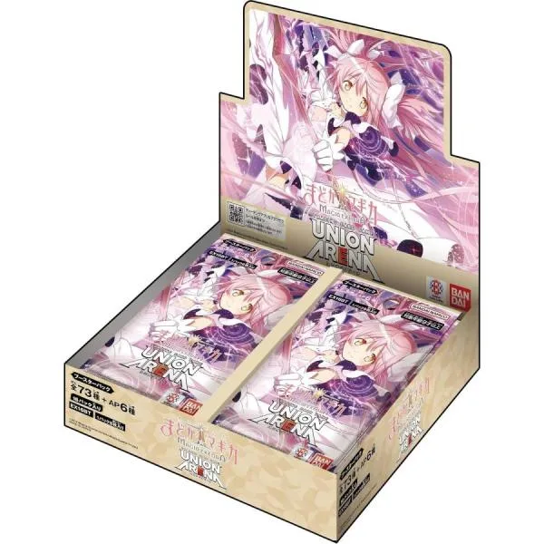 新品未開封テープ付 UNION ARENA ブースターパック 魔法少女まどか☆マギカ MAGIA EXEDRA【EX16BT】 (BOX)16パック入り