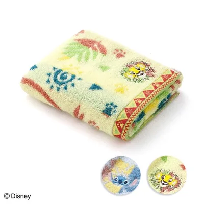Disney ディズニー フェイスタオル サマーアドベンチャー 名入れ 刺繍 ギフト 贈り物 クリスマス タオル美術館 プレゼント