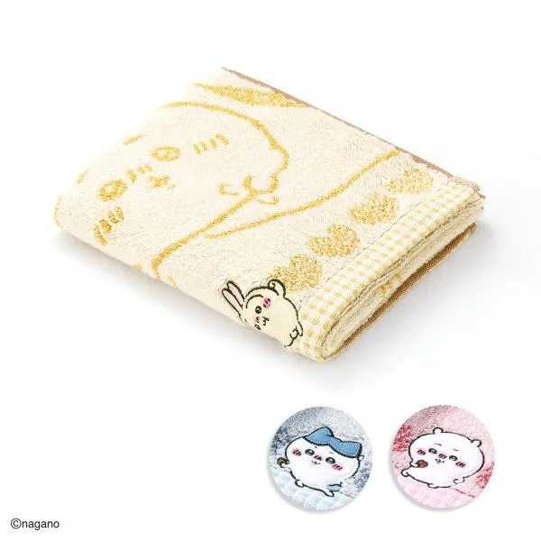 ちいかわ フェイスタオル チョコ 名入れ 刺繍 ギフト 贈り物 タオル美術館 プレゼント