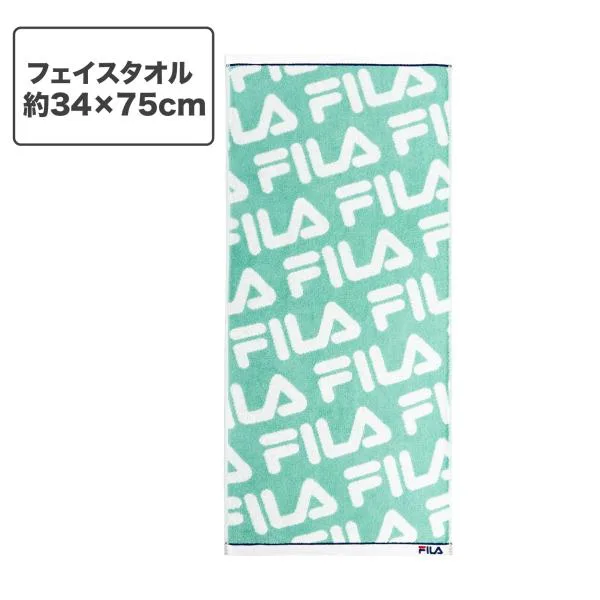FILA フィラ フェイスタオル Agフレッシュ 抗菌防臭 今治 日本製 名入れ 刺繍 スポーツ ギフト クリスマス タオル美術館