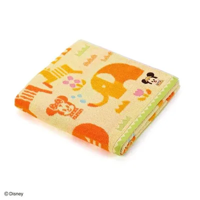 Disney ディズニー バスタオル KIDEA キディア TABISURU 名入れ 刺繍 ギフト 贈り物 タオル美術館 プレゼント