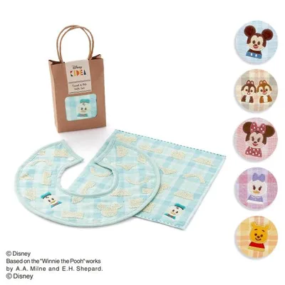 Disney ディズニー タオルハンカチ &セット KIDEA キディア ERABU ギフト 贈り物 タオル美術館 プレゼント