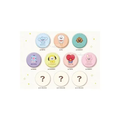 BT21 トレーディング刺繍缶バッジ(全10種ランダム) Accessories