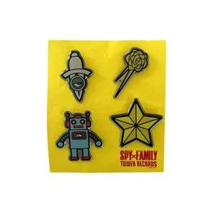 『SPY×FAMILY』 × TOWER RECORDS ピンバッジ4個セット Accessories