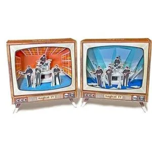 The Beatles ライブ・イン・アメリカ 1964 - 立版古ペーパージオラマ組み立てキット Accessories