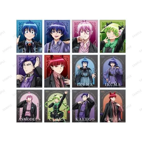 アニメ『魔入りました!入間くん』 描き下ろし ブラックコーデver. トレーディングアクリルカード(12個入りBOX) Accessories
