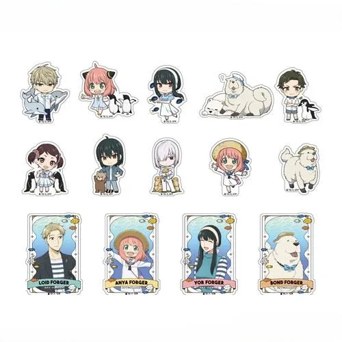 TVアニメ『SPY×FAMILY』 トレーディング_ダイカットステッカー (14パック入りBOX) Accessories