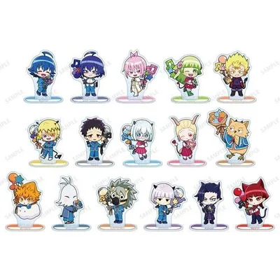 アニメ「魔入りました!入間くん」 音符バルーンver. トレーディング ちびキャラ アクリルスタンド (16個入りBOX) Accessories