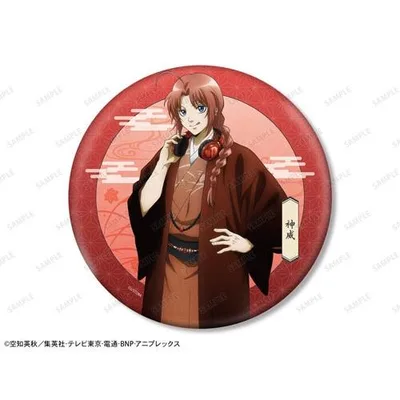 TVアニメ『銀魂』 描き下ろし 神威 和装ヘッドフォンver. BIG缶バッジ Accessories