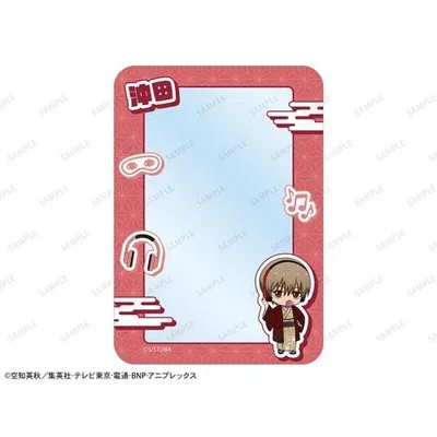 ทีวีอนิเมะ "Gintama" Sougo Okita หูฟังเวอร์ชั่นญี่ปุ่น ฮาร์ดการ์ดตัวละคร Chibi B8 อุปกรณ์เสริม