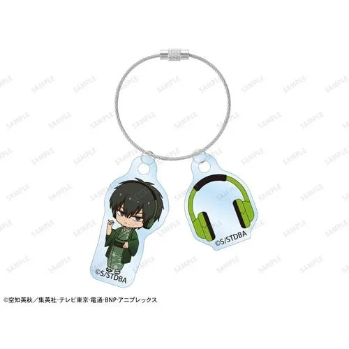 TVアニメ『銀魂』 土方十四郎 和装ヘッドフォンver. ちびキャラ 2連ワイヤーアクリルキーホルダー Accessories